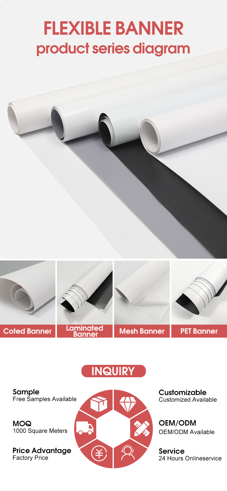 Banni&egrave;re FR PVC avec œillets en plein air